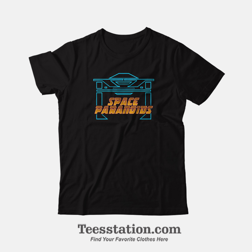 Encom Tron Space Paranoids T-Shirt For Unisex Encom Tron Space Paranoids T-Shirt For Unisex