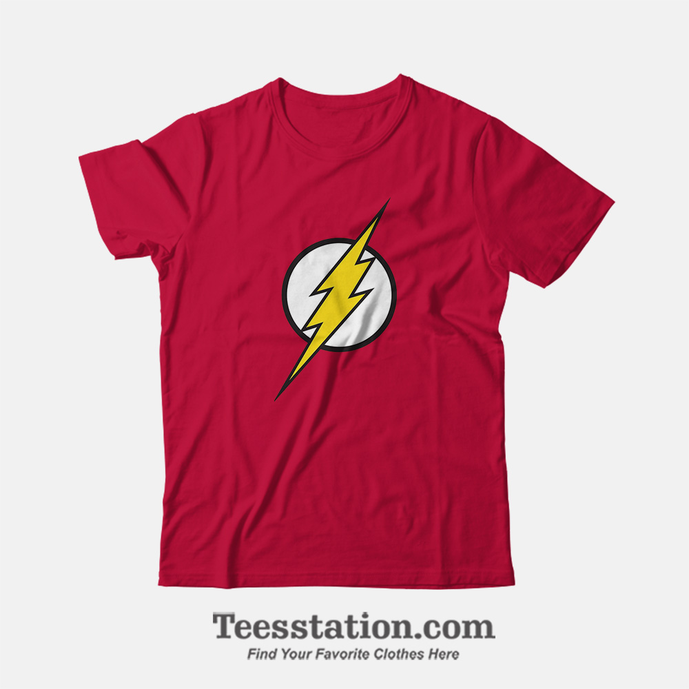 Justice League The Flash Sign T-Shirt Justice League The Flash Sign T-Shirt