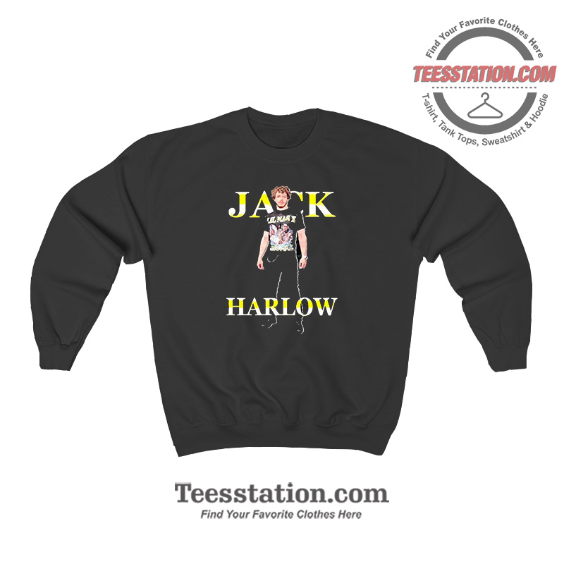 Lil Nas X Wears Jack Harlow Funny Sweatshirt Lil Nas X Wears Jack Harlow Funny Sweatshirt