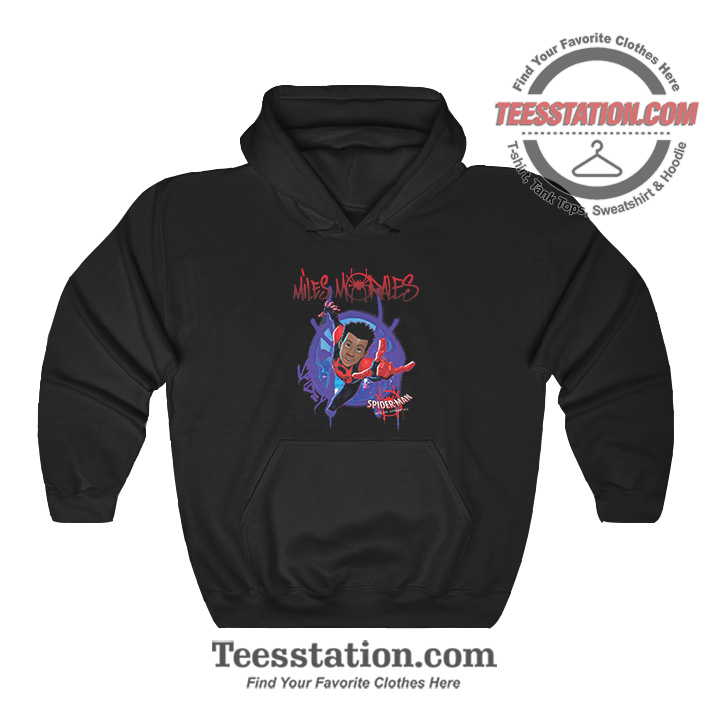 Marvel Spider Verse Miles Morales Hoodie Marvel Spider Verse Miles Morales Hoodie