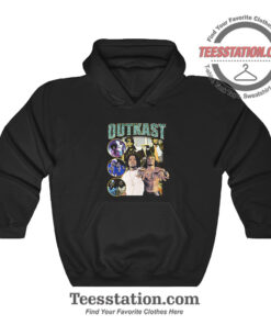 Outkast Oldschool Vintage Hoodie For Unisex
