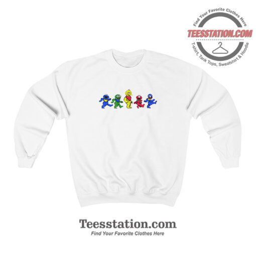 Sesame Street Dancing Bear Sweatshirt For Unisex