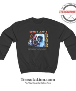 Snoop Doggy Dogg Who Am I Vintage Sweatshirt
