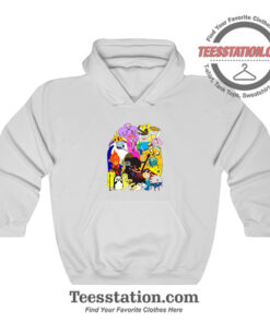Adventure Time Finn And Friends Hoodie