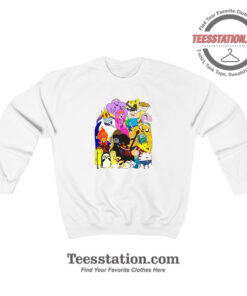 Adventure Time Finn And Friends Sweatshirt