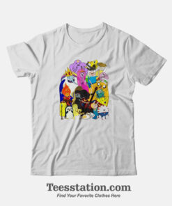 Adventure Time Finn And Friends T-Shirt