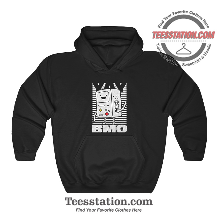 Adventure Time Finn YAY BMO Funny Hoodie Adventure Time Finn YAY BMO Funny Hoodie