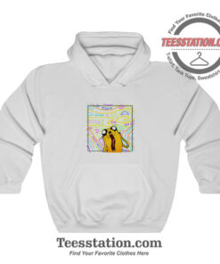 Adventure Time Scream Jake The Dog Hoodie