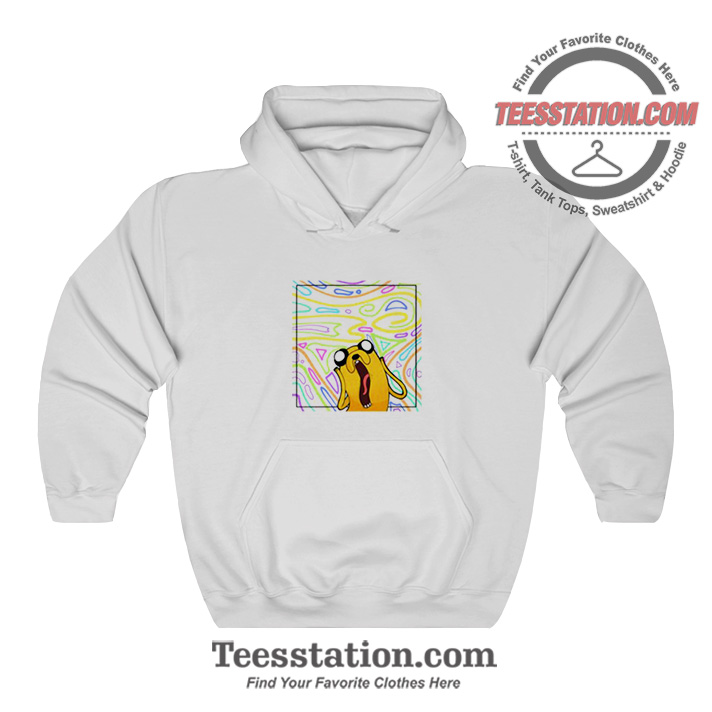 Adventure Time Scream Jake The Dog Hoodie Adventure Time Scream Jake The Dog Hoodie