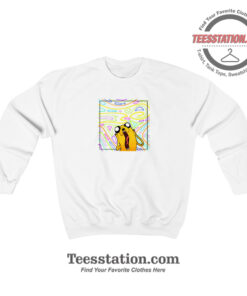 Adventure Time Scream Jake The Dog Sweatshirt