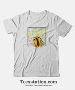 Adventure Time Scream Jake The Dog T-Shirt