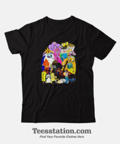 Adventure Time Finn And Friends T-Shirt