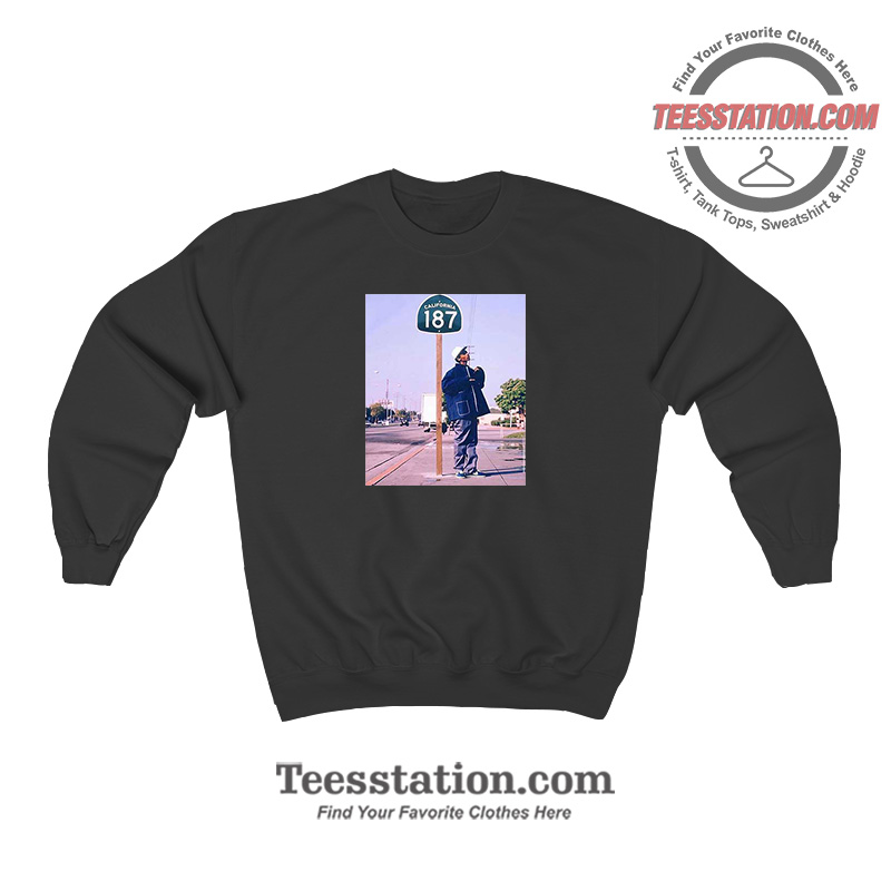 Snoop Doggy Dogg 187 California Sweatshirt Snoop Doggy Dogg 187 California Sweatshirt