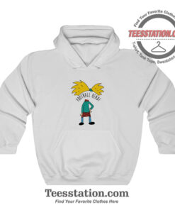 Hey Arnold Football Head Funny Hoodie