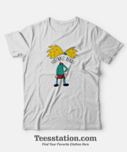 Hey Arnold Football Head Funny T-Shirt