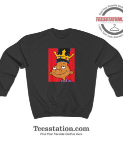 Hey Arnold Gerald Biggie Crown Funny Sweatshirt