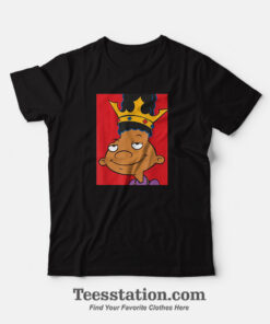 Hey Arnold Gerald Biggie Crown Funny T-Shirt