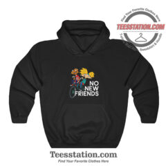 Hey Arnold No New Friends Funny Hoodie