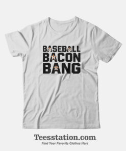 Houston Astros Baseball Bacon Bang T-Shirt