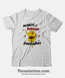 Jake The Dog Makin Bacon Pancakes T-Shirt