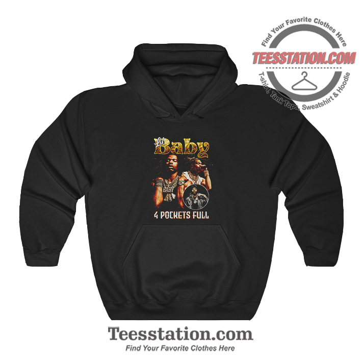 Lil Baby 4 Pockets Full Vintage Hoodie Lil Baby 4 Pockets Full Vintage Hoodie