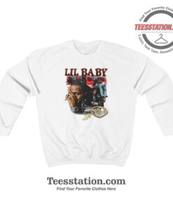 Lil Baby Diamond Chain Vintage Sweatshirt For Unisex