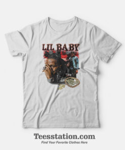 Lil Baby Diamond Chain Vintage T-Shirt For Unisex