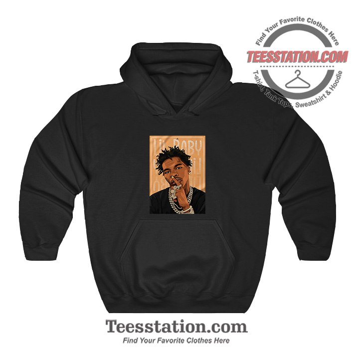 Lil Baby With A Diamond Ring Graphic Hoodie Lil Baby With A Diamond Ring Graphic Hoodie
