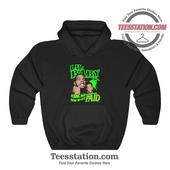 Lil Baby Young Age Learned Retro Hoodie Lil Baby Young Age Learned Retro Hoodie