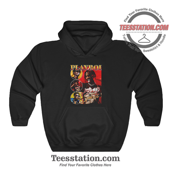 Playboi Carti Graphic Vintage Hoodie For Unisex Playboi Carti Graphic Vintage Hoodie For Unisex