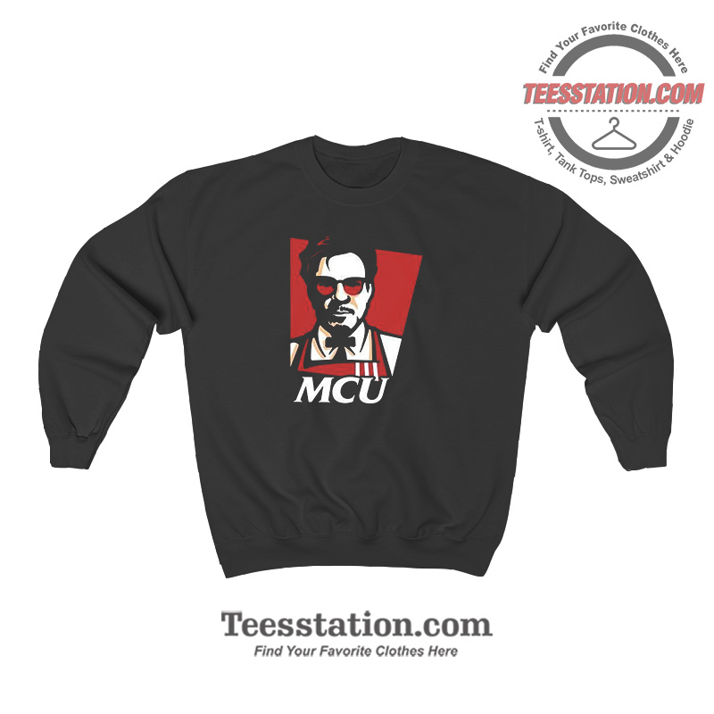 Robert Downey Jr MCU Brand Parody Sweatshirt Robert Downey Jr MCU Brand Parody Sweatshirt