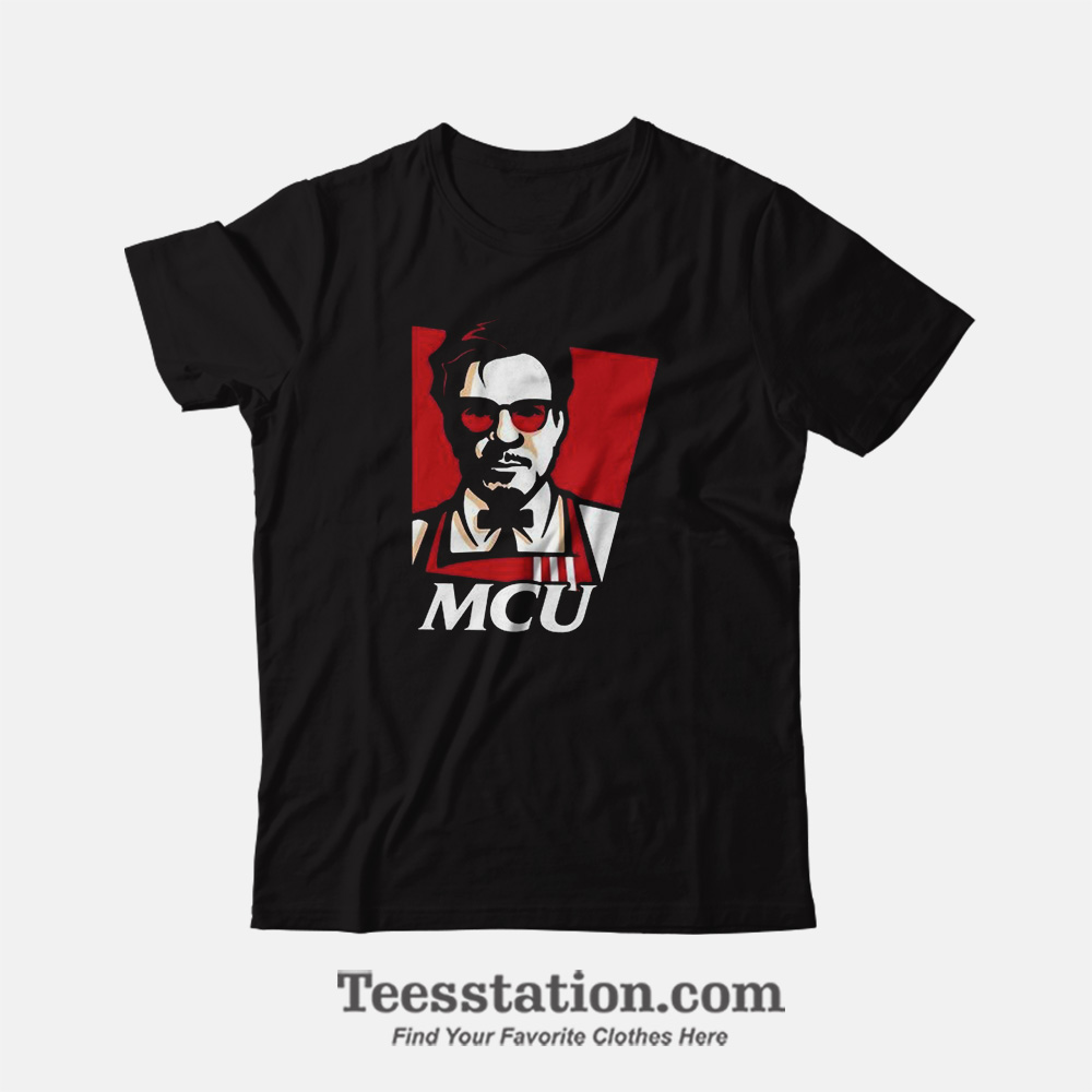 Robert Downey Jr MCU Brand Parody T-Shirt Robert Downey Jr MCU Brand Parody T-Shirt