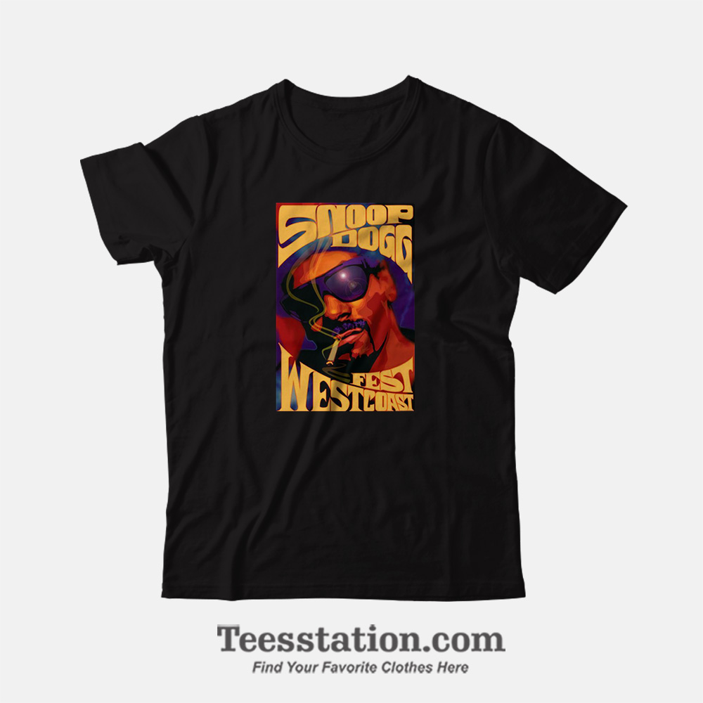 Snoop Doggy Dogg Fest Westcoast T-Shirt Snoop Doggy Dogg Fest Westcoast T-Shirt