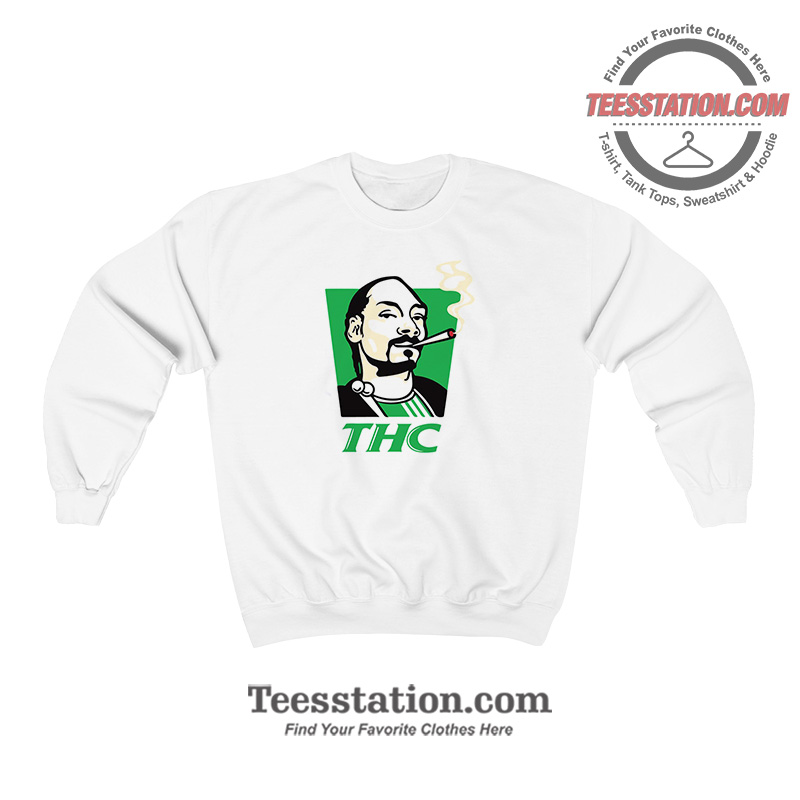 Snoop Doggy Dogg THC Brand Parody Sweatshirt Snoop Doggy Dogg THC Brand Parody Sweatshirt
