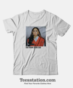 Tate McRae Too Young To Be Sad Album T-Shirt