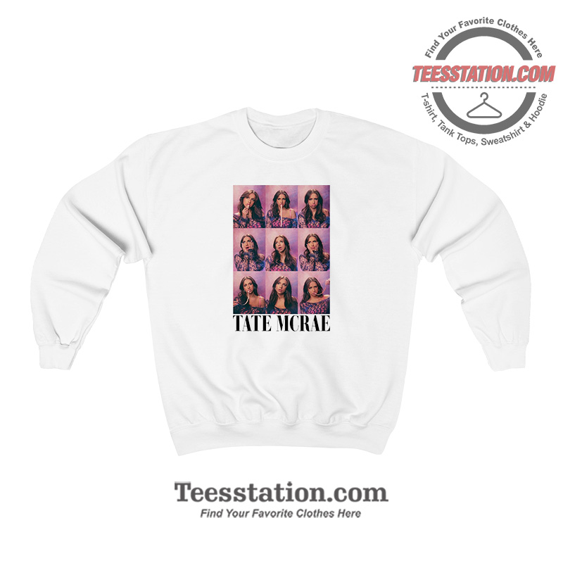 Tate McRae Wanna Be Vintage 90s Sweatshirt Tate McRae Wanna Be Vintage 90s Sweatshirt