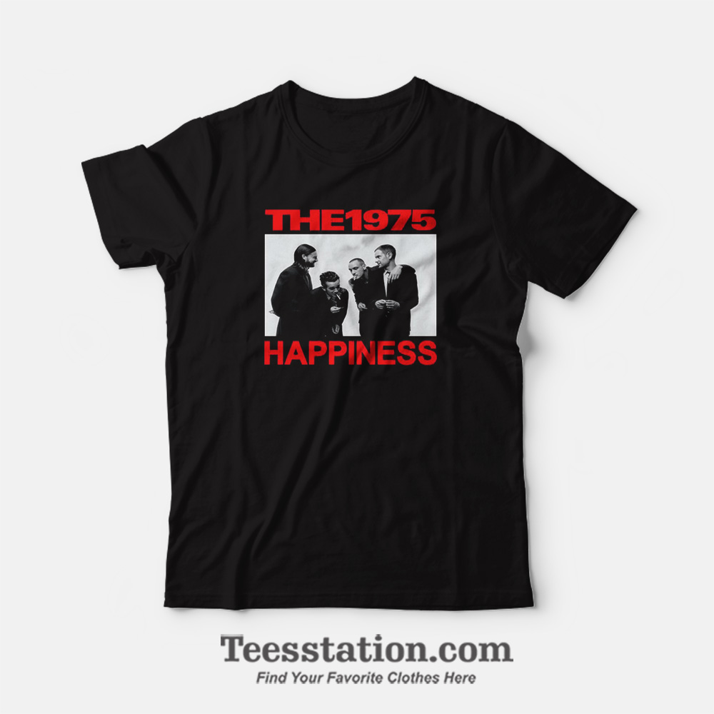 The 1975 Happiness Album Vintage T-Shirt The 1975 Happiness Album Vintage T-Shirt