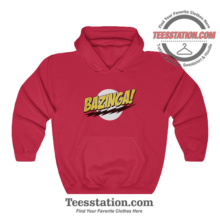 The Flash Bazinga Big Bang Theory Hoodie The Flash Bazinga Big Bang Theory Hoodie