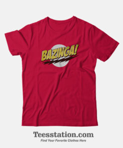 The Flash Bazinga Big Bang Theory T-Shirt
