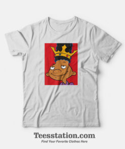 Hey Arnold Gerald Biggie Crown Funny T-Shirt