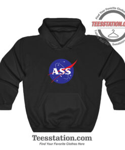 ASS Logo NASA Parody Hoodie For Unisex