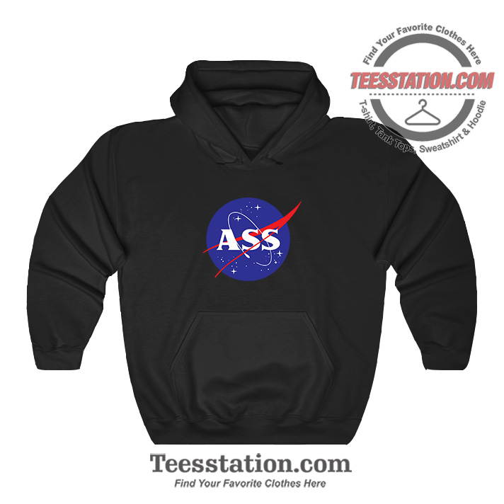 ASS Logo NASA Parody Hoodie For Unisex ASS Logo NASA Parody Hoodie For Unisex