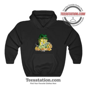 Gangster SpongeBob Rich Funny Hoodie For Unisex