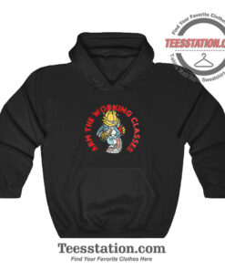 Garfield Arm The Working Classes Funny Hoodie