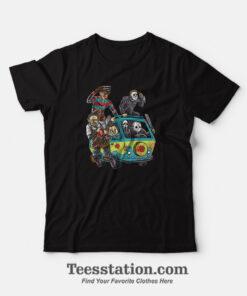 The Massacre Mystery Machine Horror Funny T-Shirt
