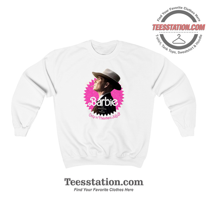 Barbenheimer The Destroyer Of Worlds Parody Sweatshirt Barbenheimer The Destroyer Of Worlds Parody Sweatshirt