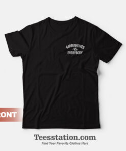 Barbenheimer Vs Everybody T-Shirt Front And Back