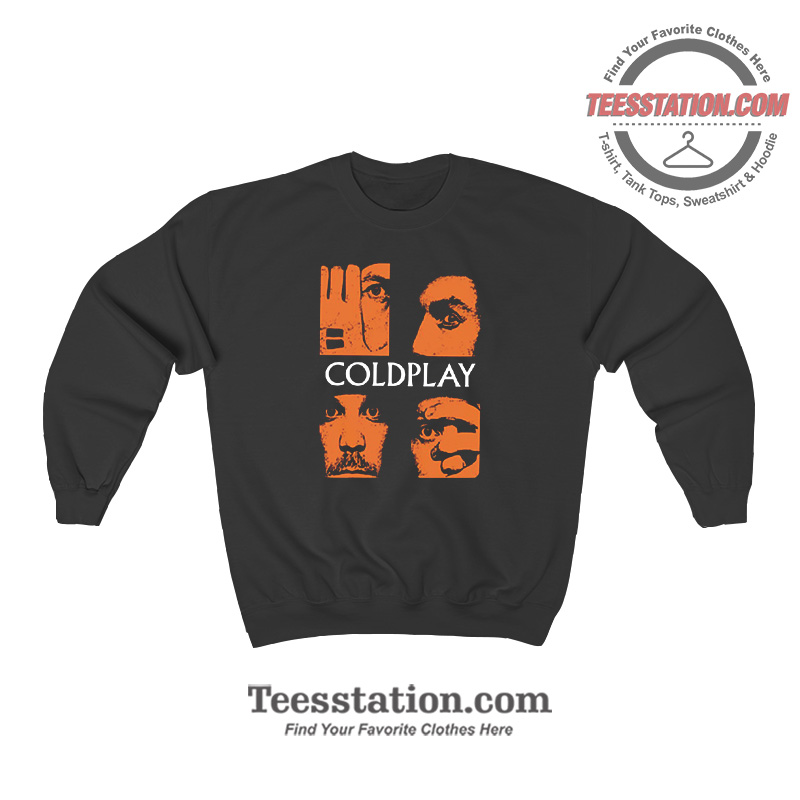 Coldplay Chris Martin Vintage Sweatshirt For Unisex Coldplay Chris Martin Vintage Sweatshirt For Unisex