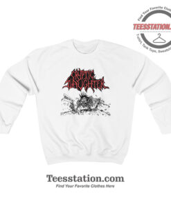 Cryptic Slaughter Band In S.M Vintage Sweatshirt