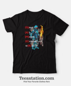 GAMER Great At Making Extremely Girls Cum Parody T-Shirt